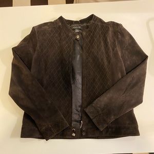 Harolds Brown Leather Jacket